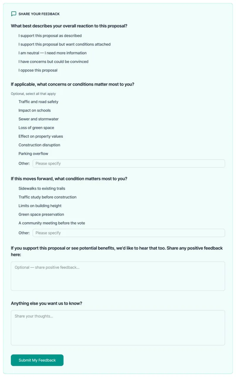 Resident prototype: share your feedback